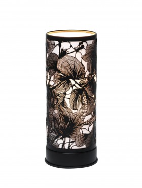Leaves Cut-out Cylinder Table Light